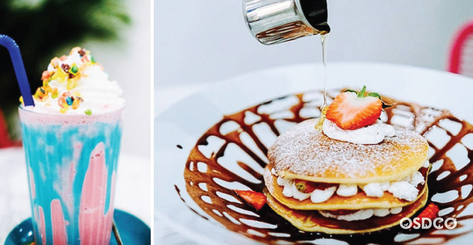 Pooltime Milkshake & Pancake Strawberry Fresh Cream